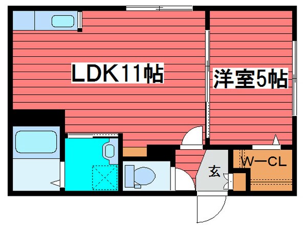 ヴィンテージの物件間取画像